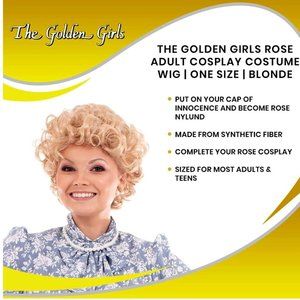 Golden Girls Officially Licensed Rose Wig
